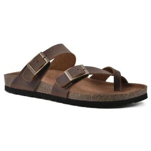 White Mountain Two-Strap Women’s Gracie Leather Sandal